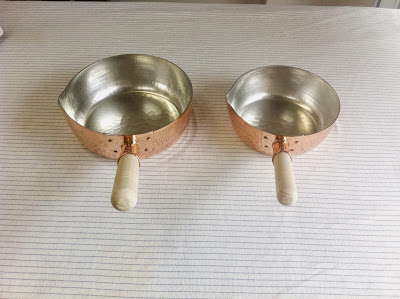 中村銅器製作所から銅製のゆき平鍋とシチュー鍋が新入荷しました 
