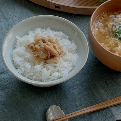 【仕込み上手な朝ごはん】小田真規子さんに教わる「干物の茹でそぼろ」と「茹で汁かき玉」と「野菜の簡単乳酸発酵漬け」
