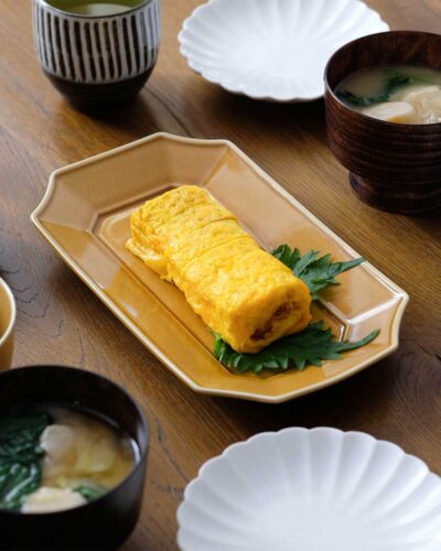 すみきり長皿、すみきり角皿 （瑞々）