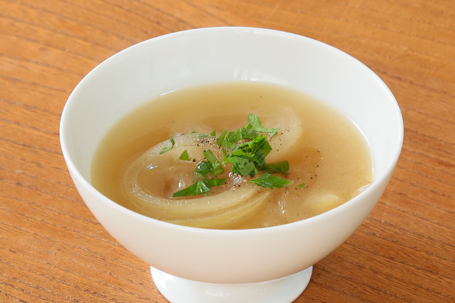 チキンオニオンスープ