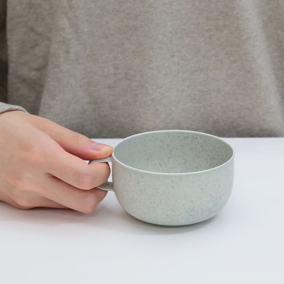 HIDAMARI CUP95 haku(ユミコ イイホシ ポーセリン/yumiko iihoshi porcelain)