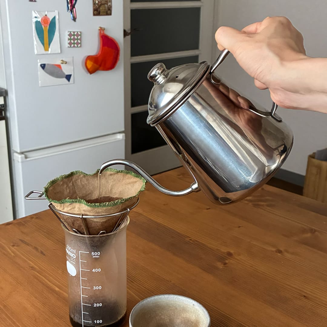 コーヒードリップポット 雫 （タカヒロ） | cotogotoスタッフの愛用品